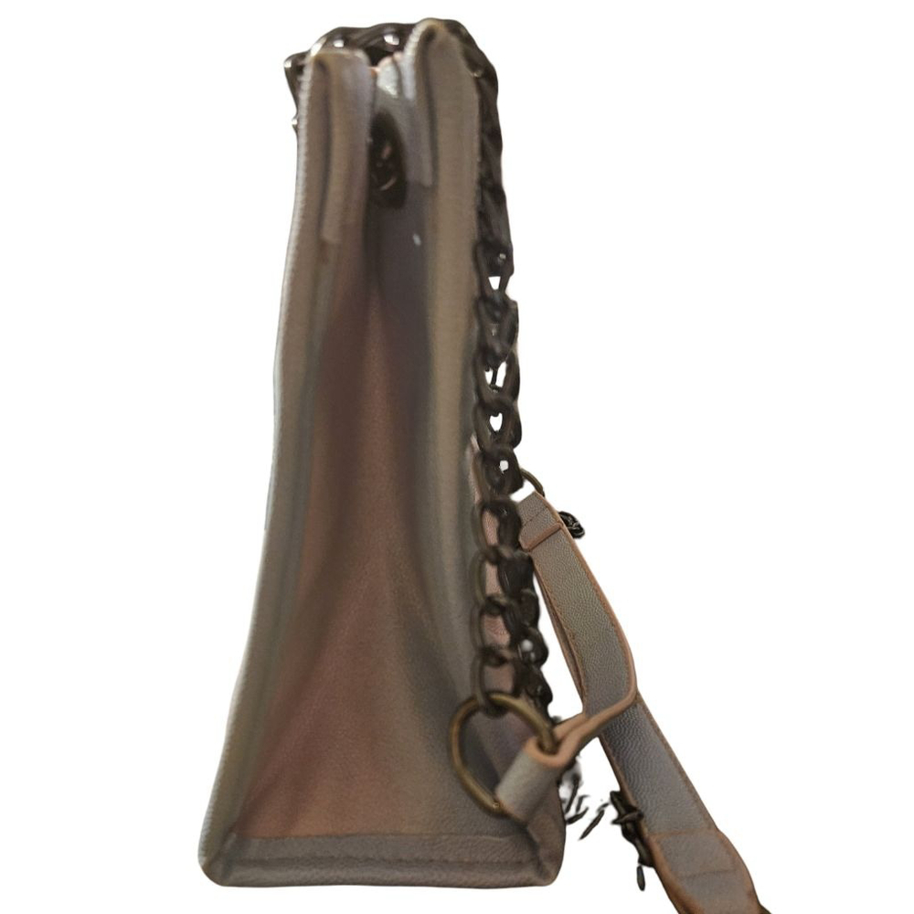 Chevron Shoulder Bag | Pink & Gray Gradient - Picture 3 of 10